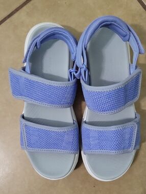 Women’s Adjustable Baby Blue Sport Sandals